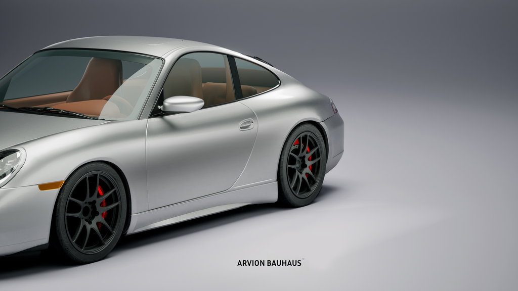 Arvion Bauhaus R78 Dynamic Skirts | Porsche 996 | Fiberglass