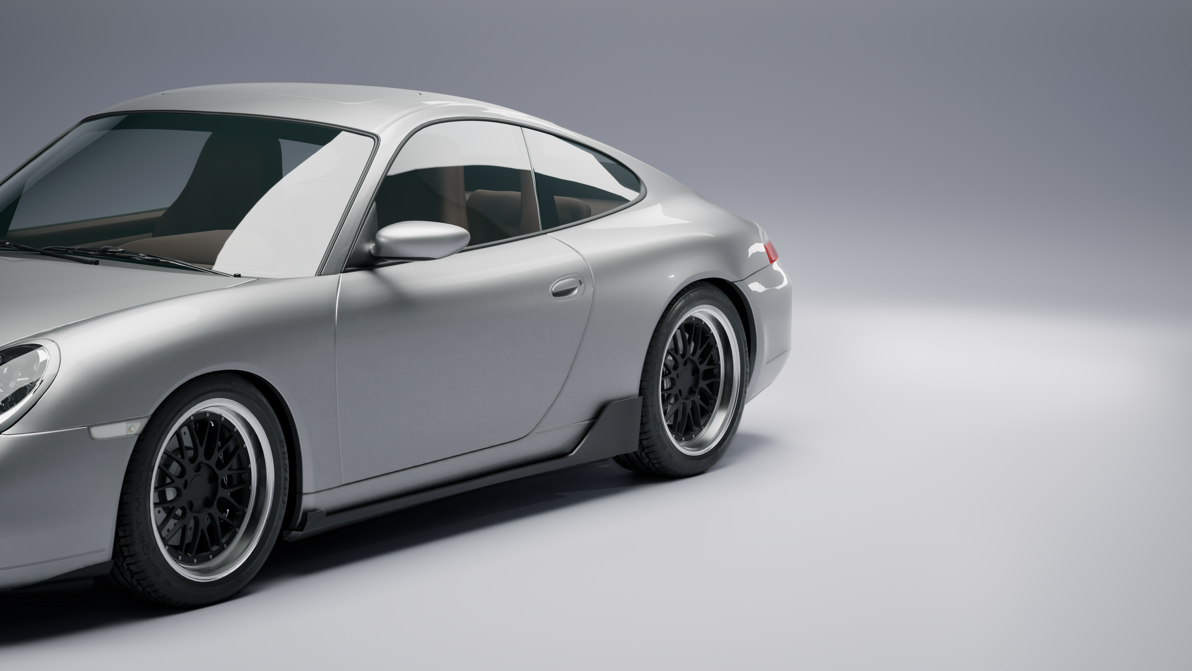 Arvion Bauhaus Flow Skirts | Porsche 996 | Fiberglass