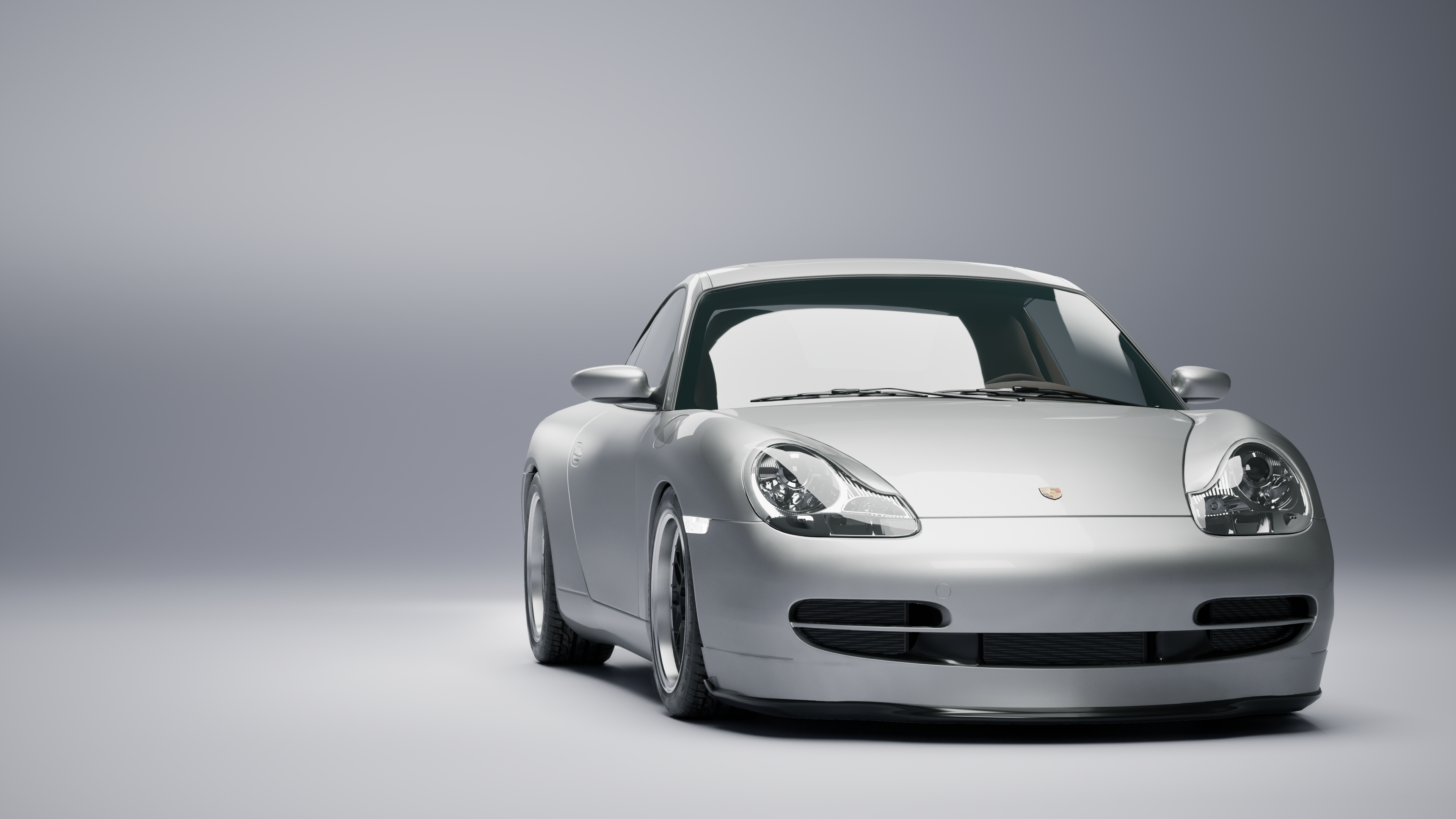 Arvion Bauhaus R7RA Front Splitter + Bumper Extension | Porsche 996 | Fiberglass