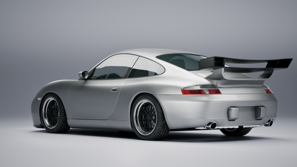 Arvion Bauhaus R77 Aero Wing II | Porsche 996 | Fiberglass