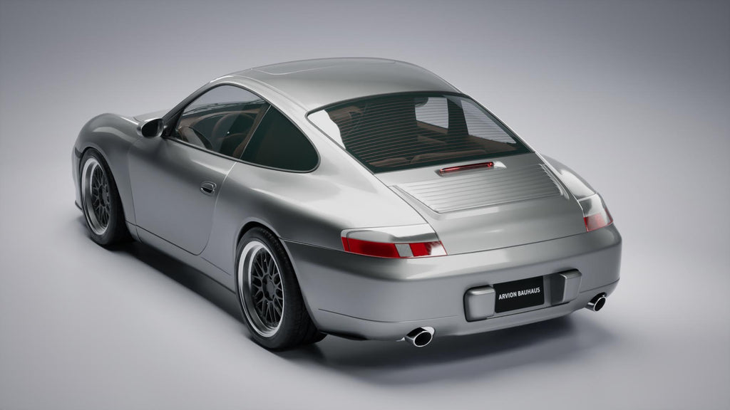 Arvion Bauhaus R78 Rear Lip | Porsche 996 | Fiberglass