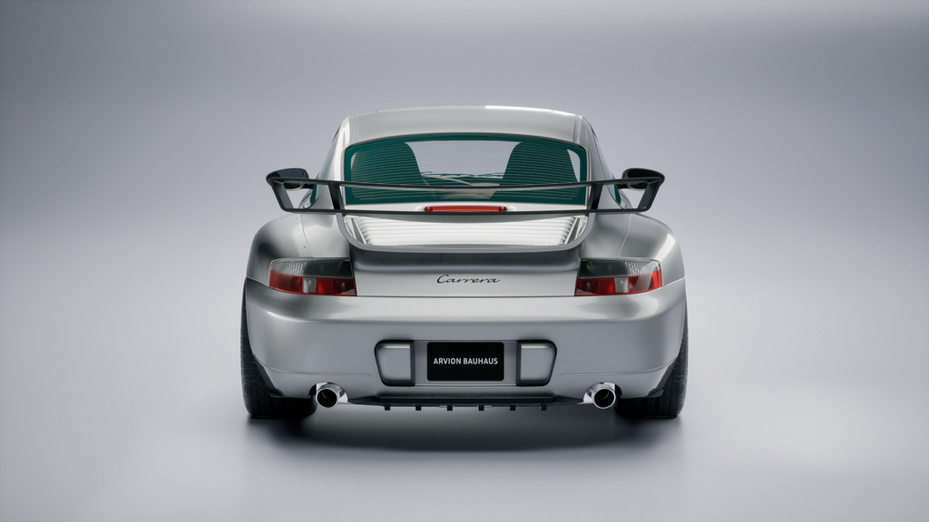 Arvion Bauhaus R77 Aero Wing II | Porsche 996 | Fiberglass