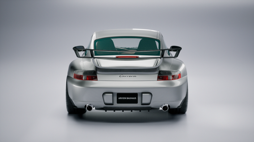 Arvion Bauhaus R77 Aero Wing II | Porsche 996 | Fiberglass