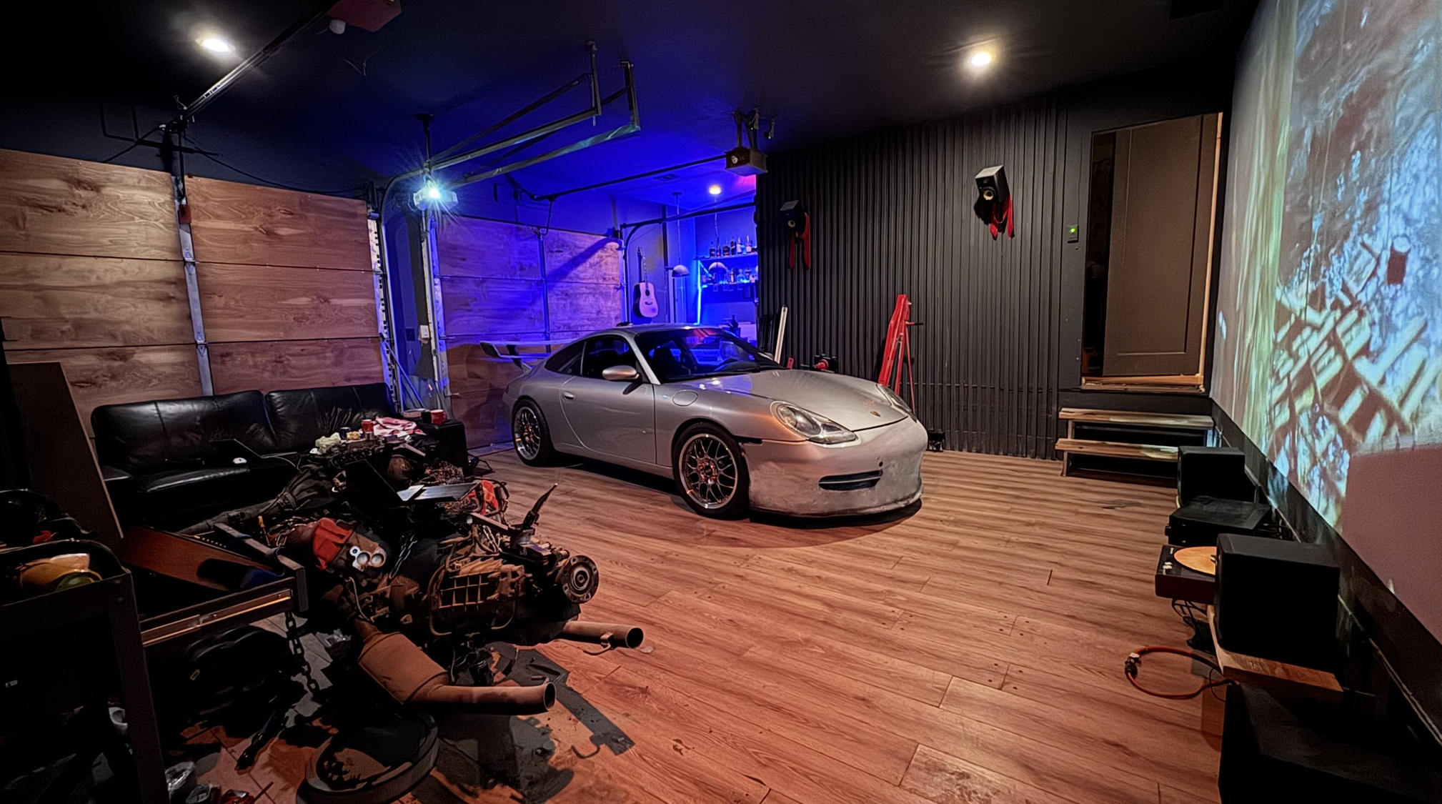 Arvion Bauhaus R7RA Front Splitter + Bumper Extension | Porsche 996 | Fiberglass